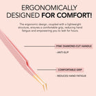 Kiara Sky -  45° Angle Tweezer