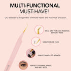 Kiara Sky -  45° Angle Fiber Grip Tweezer