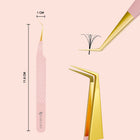 Kiara Sky -  45° Angle Fiber Grip Tweezer