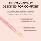 Kiara Sky -  Long 45° Angle Tweezer