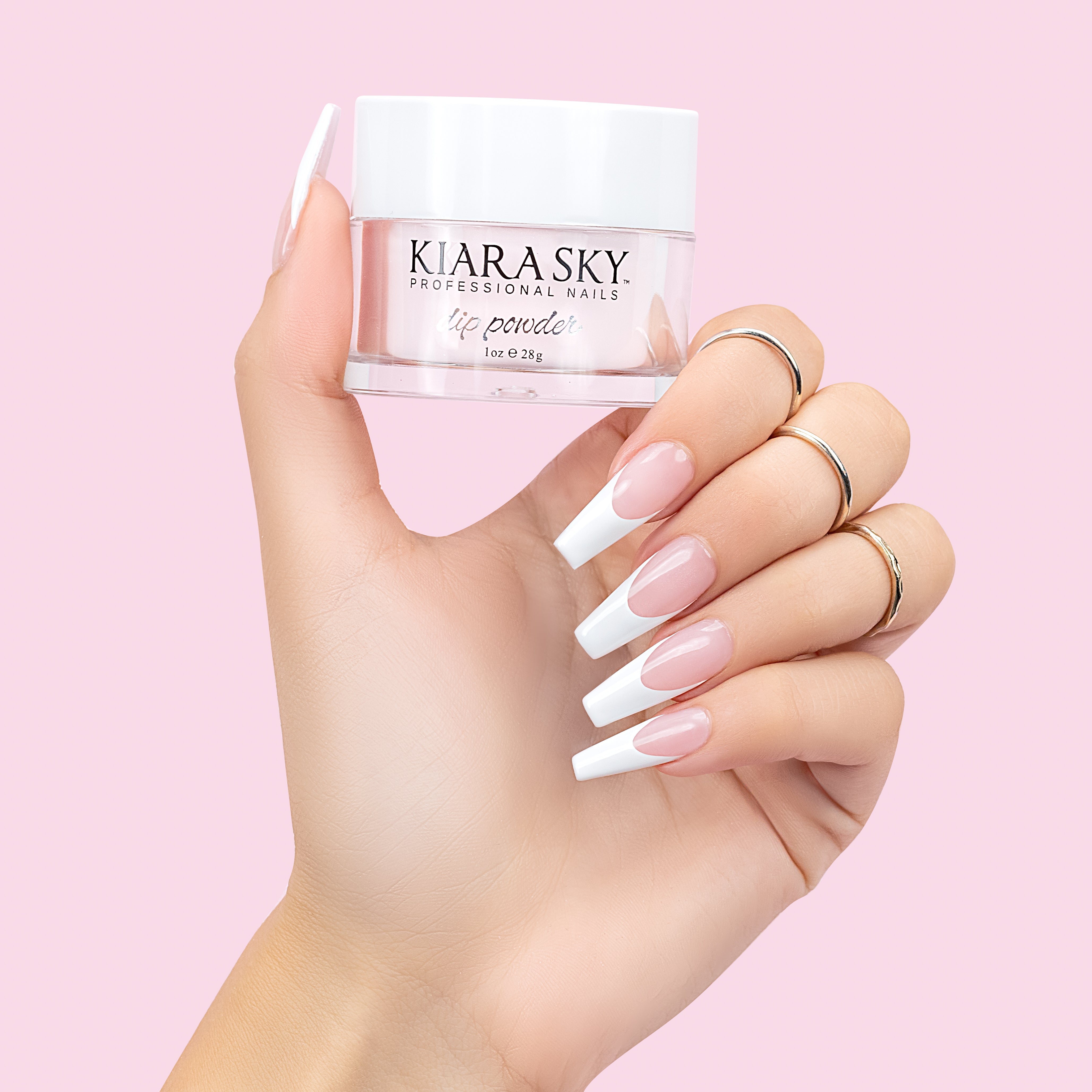 Kiara Sky -  DIP Powder Nail Kit - French