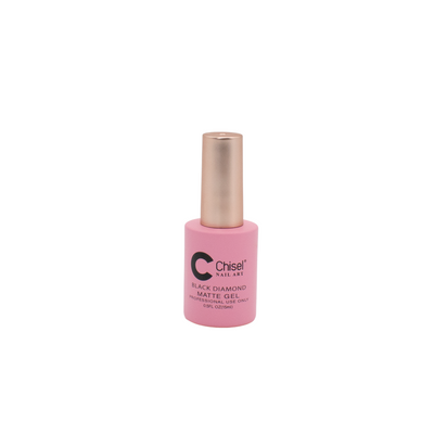 CHISEL LIQUID BLACK DIAMOND MATTE TOP GEL .5 OZ