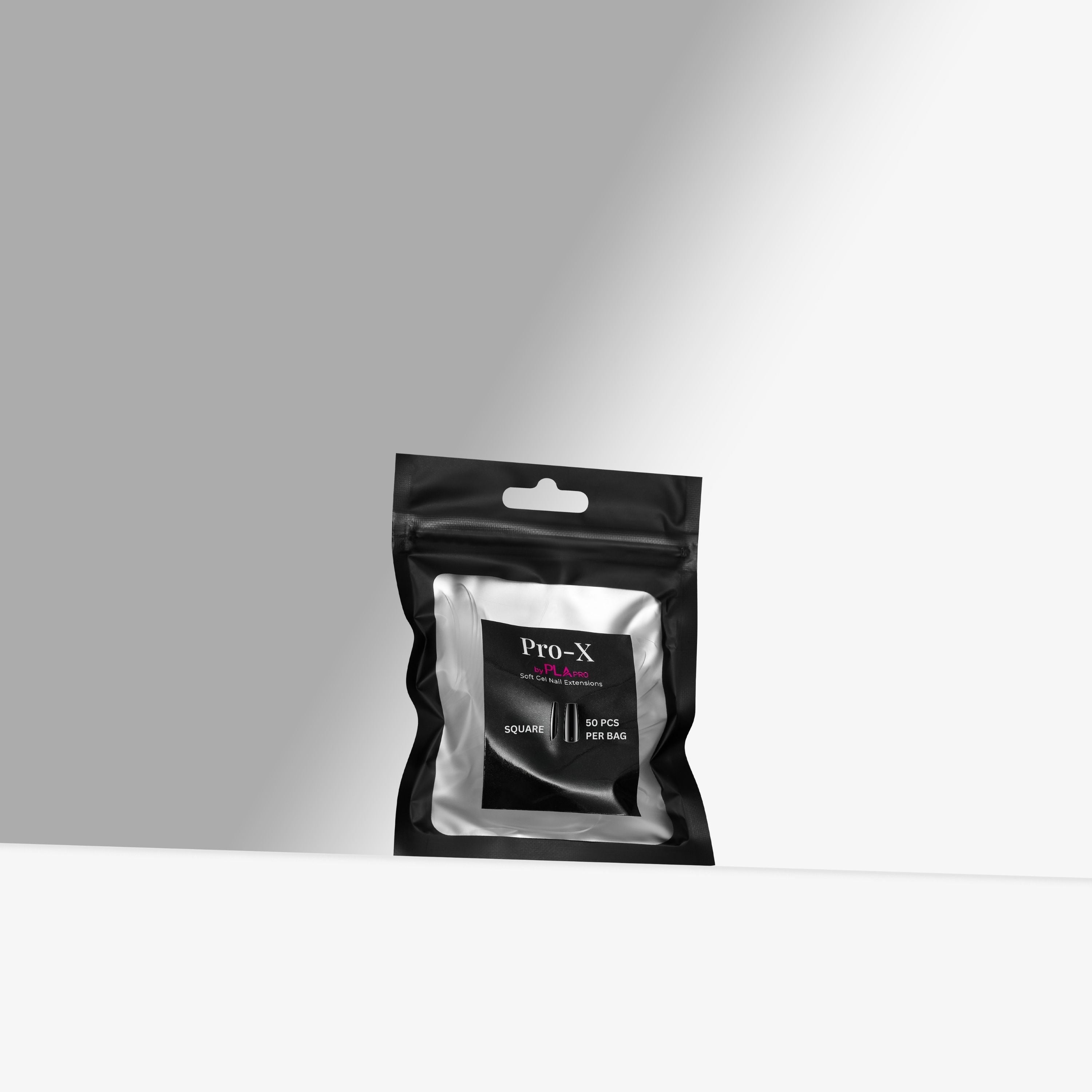 PLA - Pro-X Soft Gel Extension Tips - Square Refill (50 pcs.)