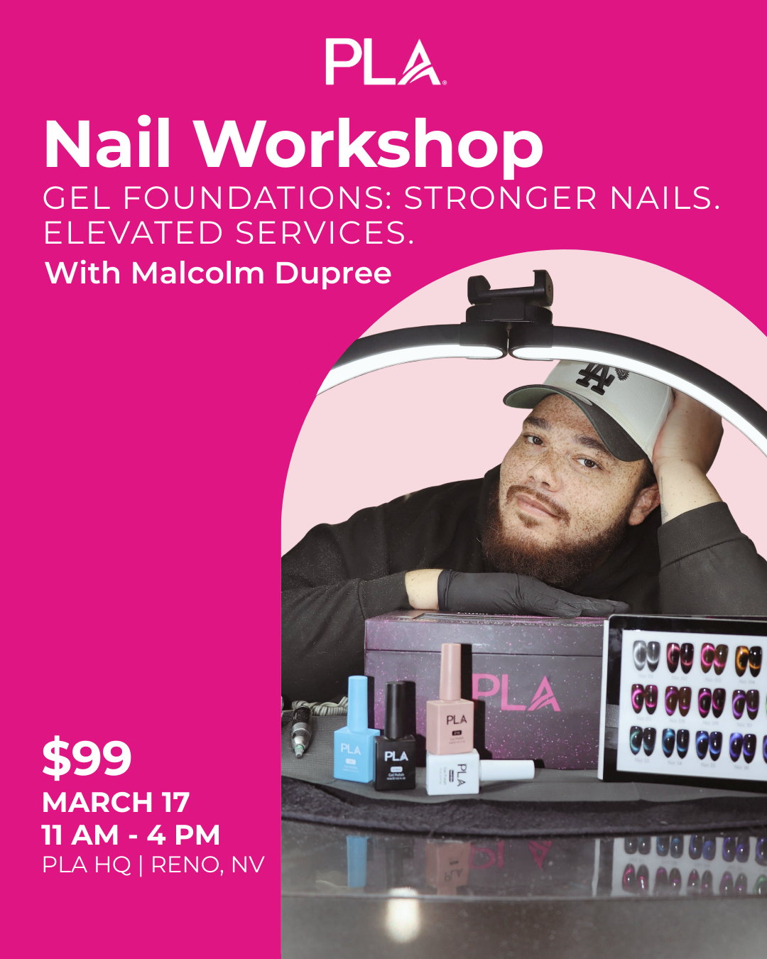 PLA - Gel Foundations Workshop | Builder Gels + Pro-X Soft Gel Extensions