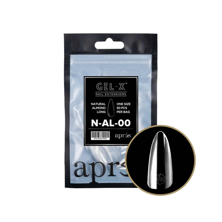 Aprés Gel-X Natural Almond Long Refill Bag