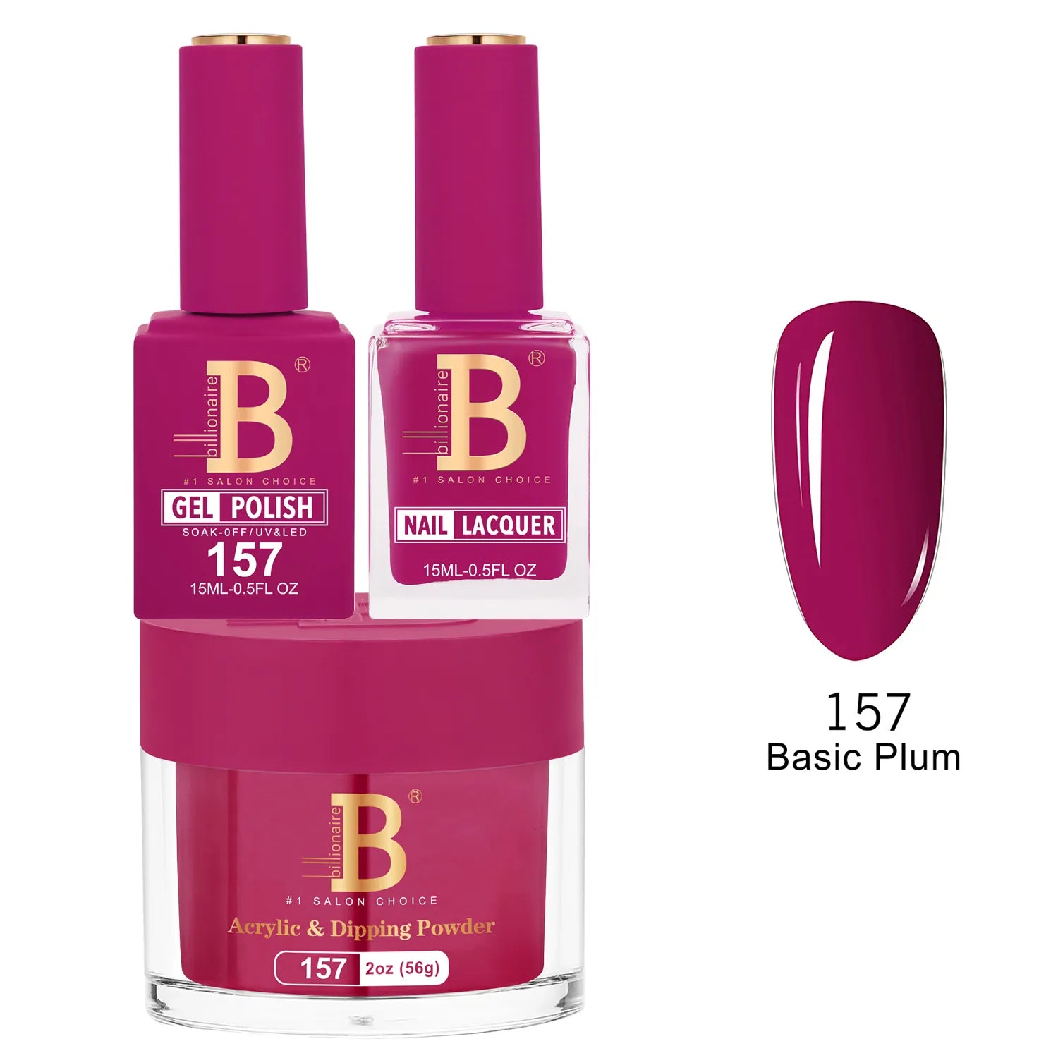 Billionaire - Imperial Trio - Basic Plum - #157