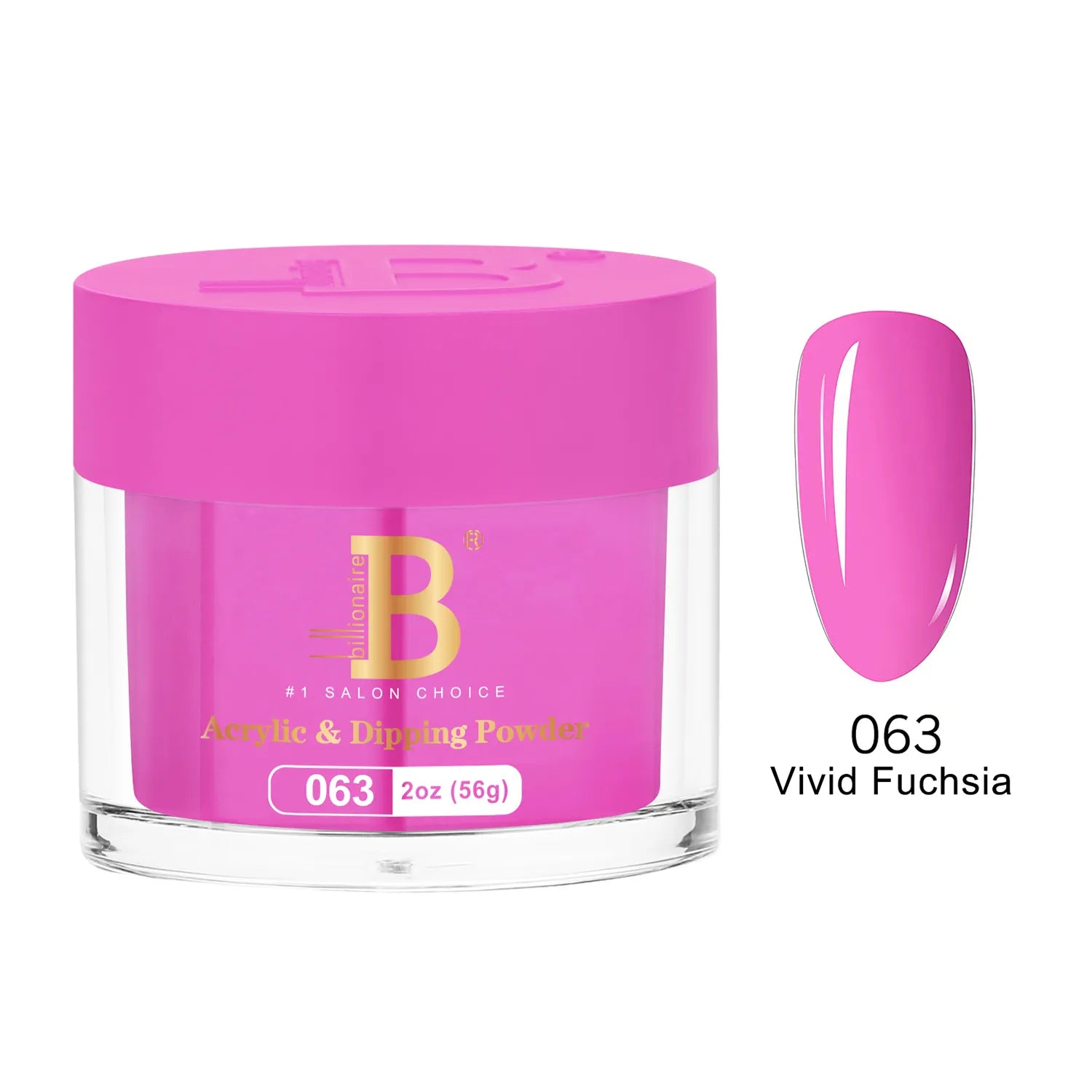 Billionaire - Imperial Dip Powder - Vivid Fuchsia - #063