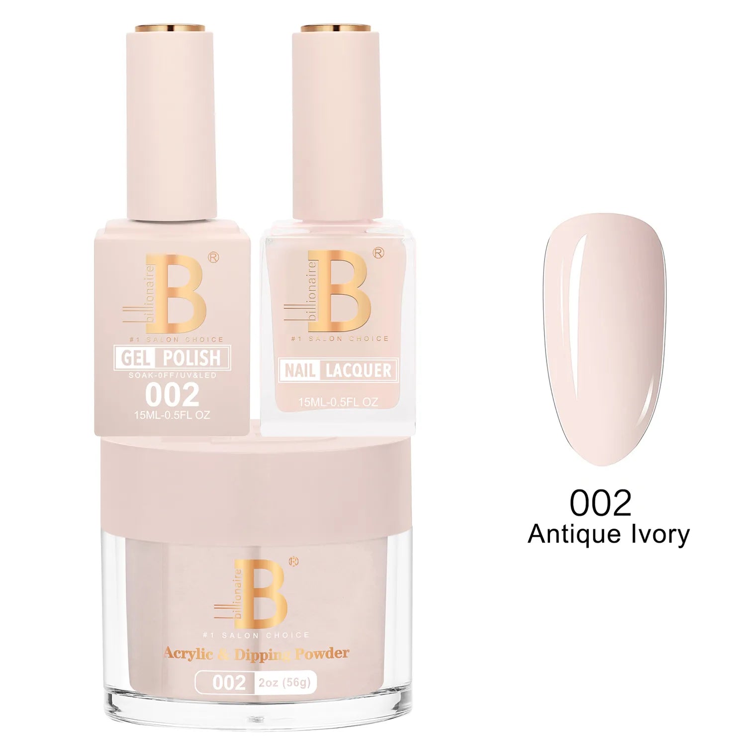 Billionaire - Imperial Trio - Antique Ivory - #002