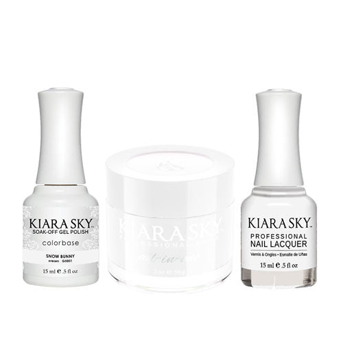 Kiara Sky -  Kiara Sky All-in-One Trio - 5001 Snow Bunny