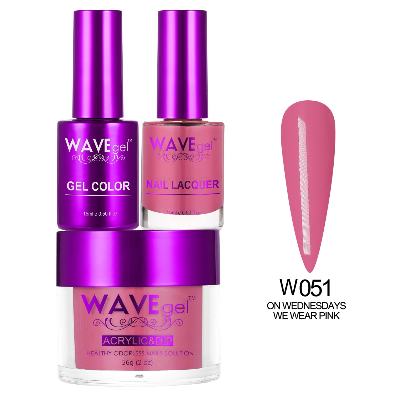 WAVEGEL SIMPLICITY 3-in-1 : 51 ON WEDNESDAYS WE WEAR PINK