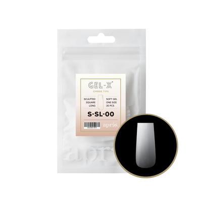 Aprés Gel-X Sculpted Square Long Refill Bag (15)