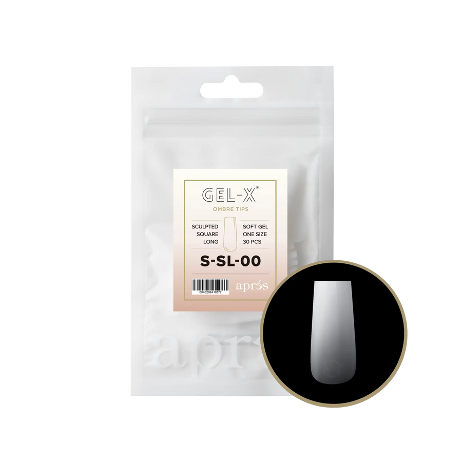 Aprés Gel-X Sculpted Square Long Refill Bag (15)