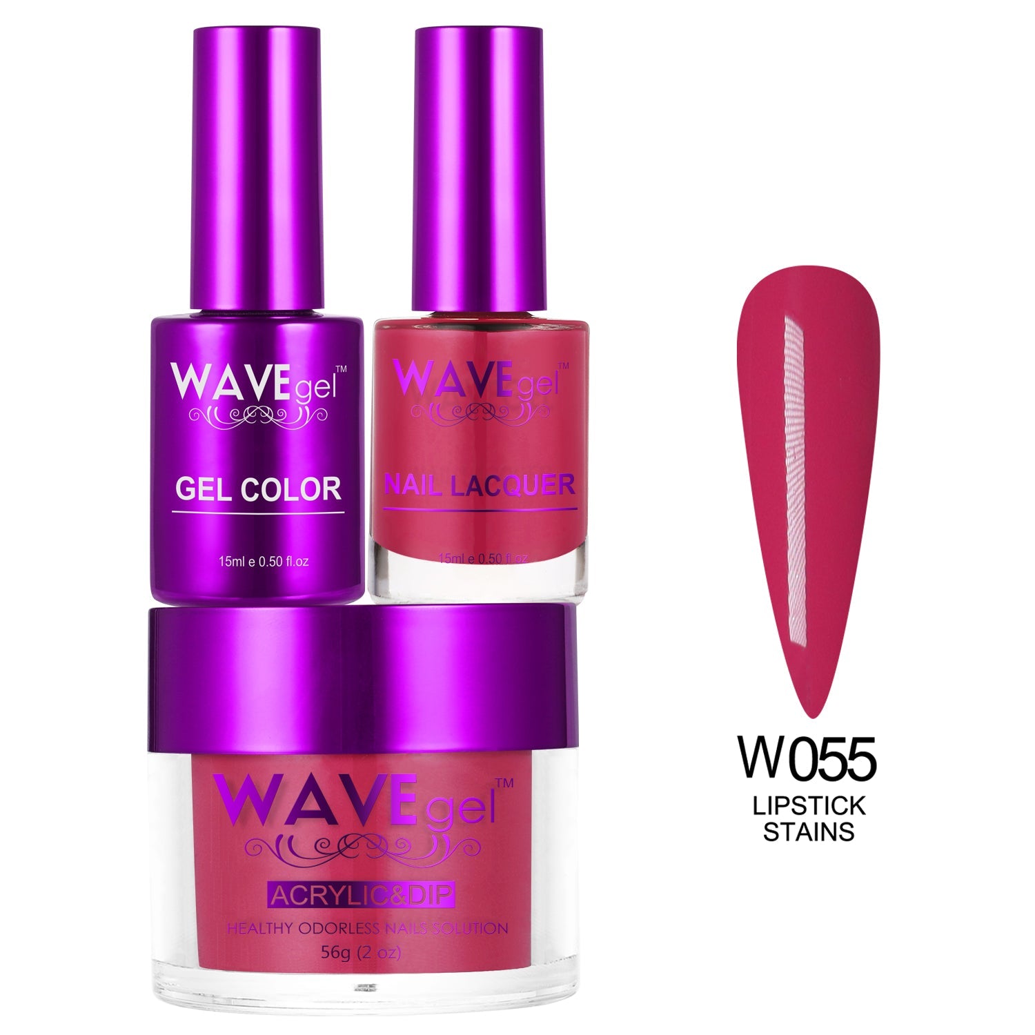 WAVEGEL SIMPLICITY 3-in-1 : 55 LIPSTICK STAINS