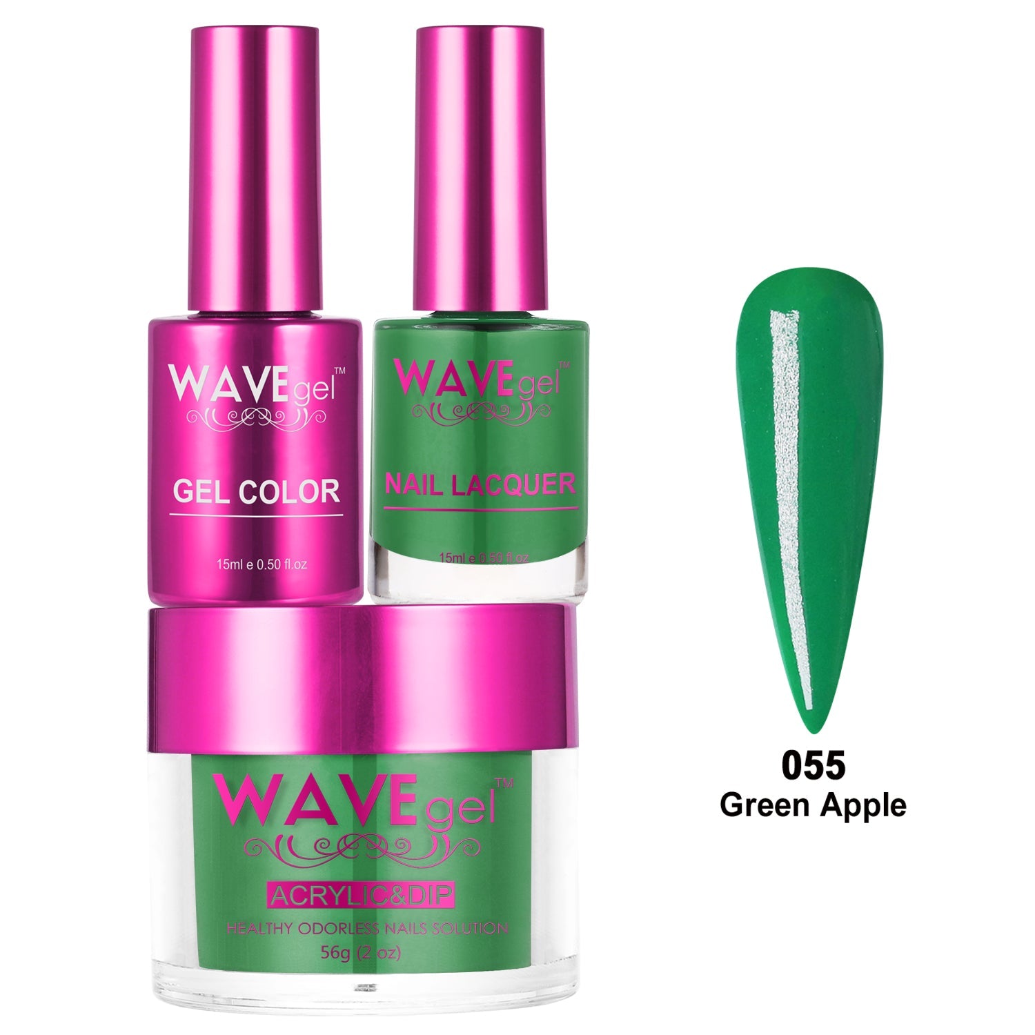WAVEGEL PRINCESS TRIO WP55 Green Apple