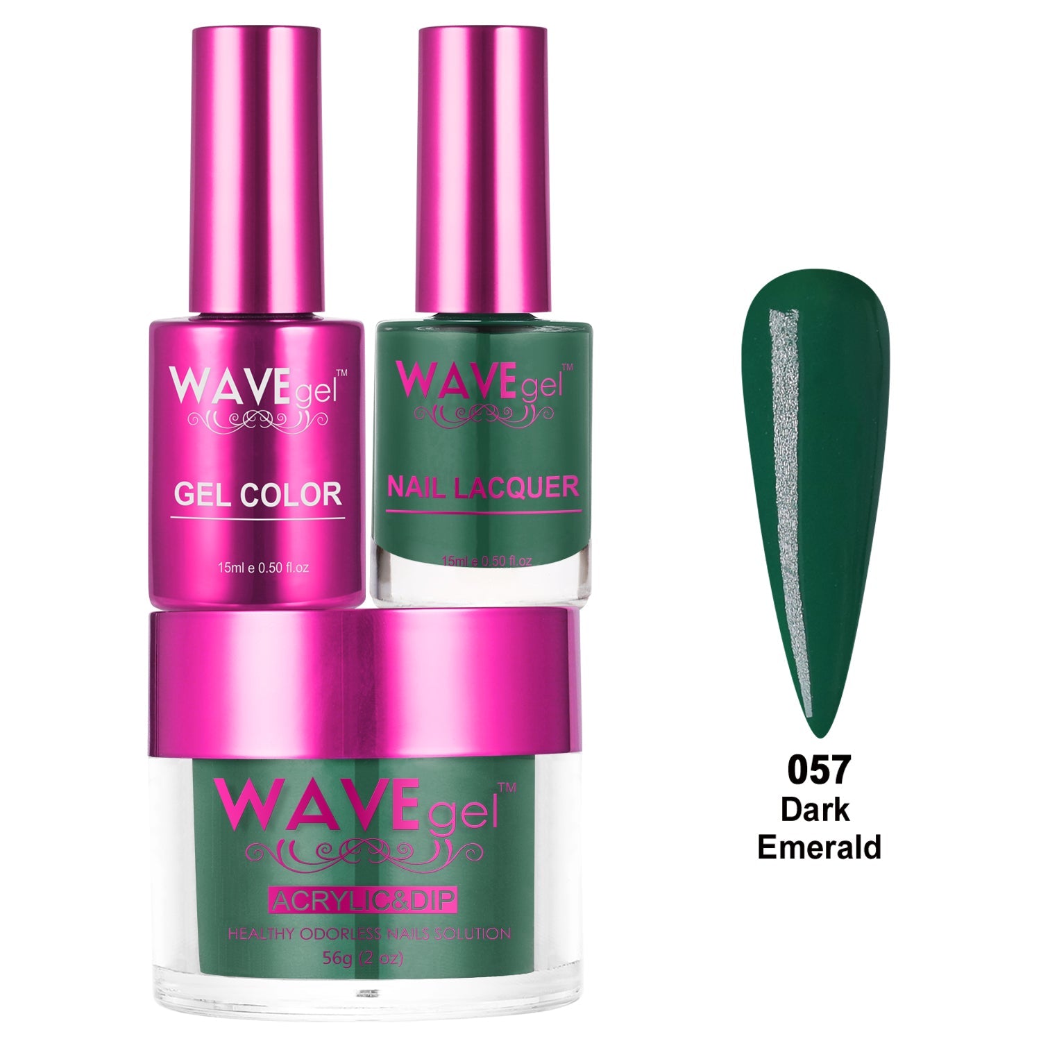 WAVEGEL PRINCESS TRIO WP57 Dark Emerald