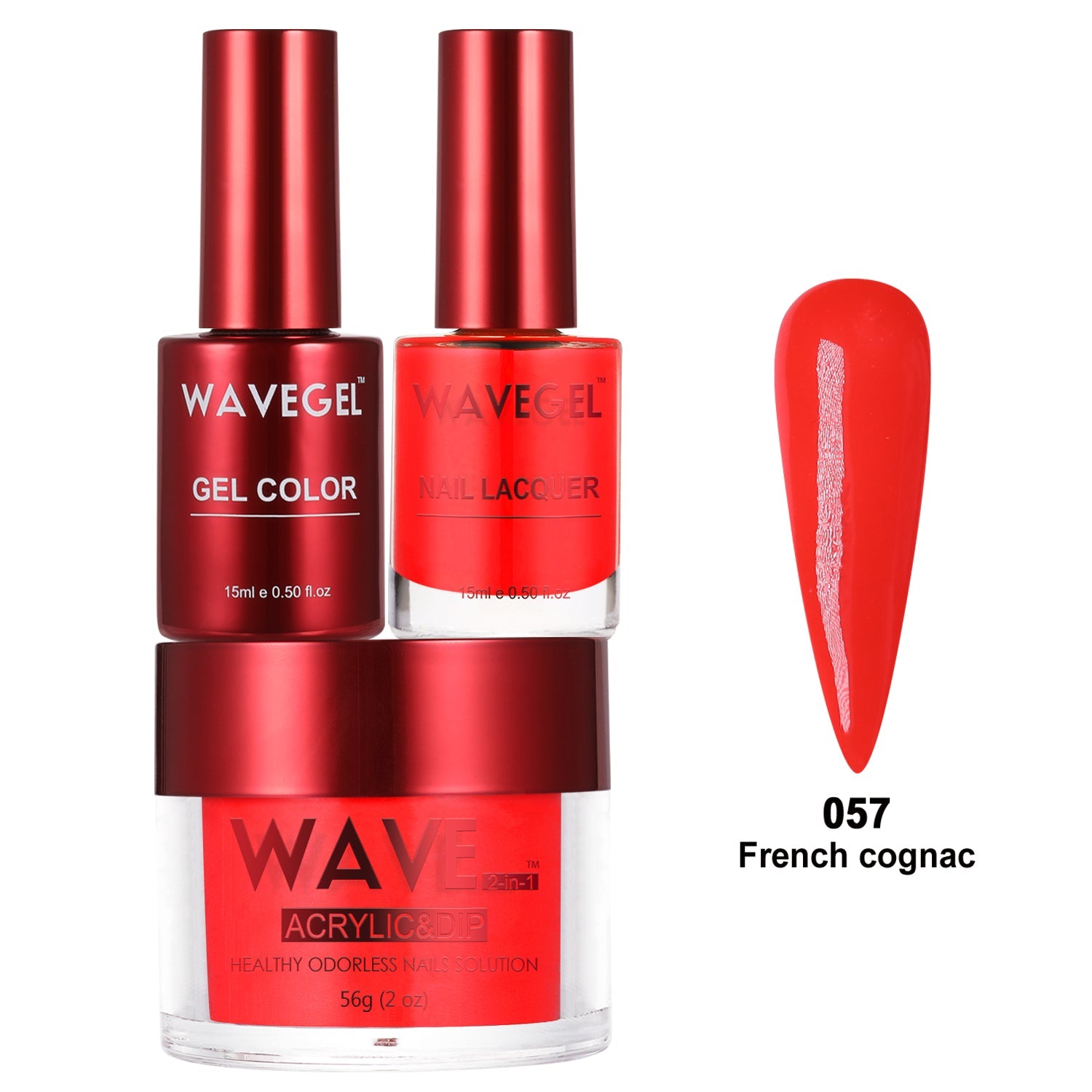 WAVEGEL QUEENS TRIO WQ57 French cognac