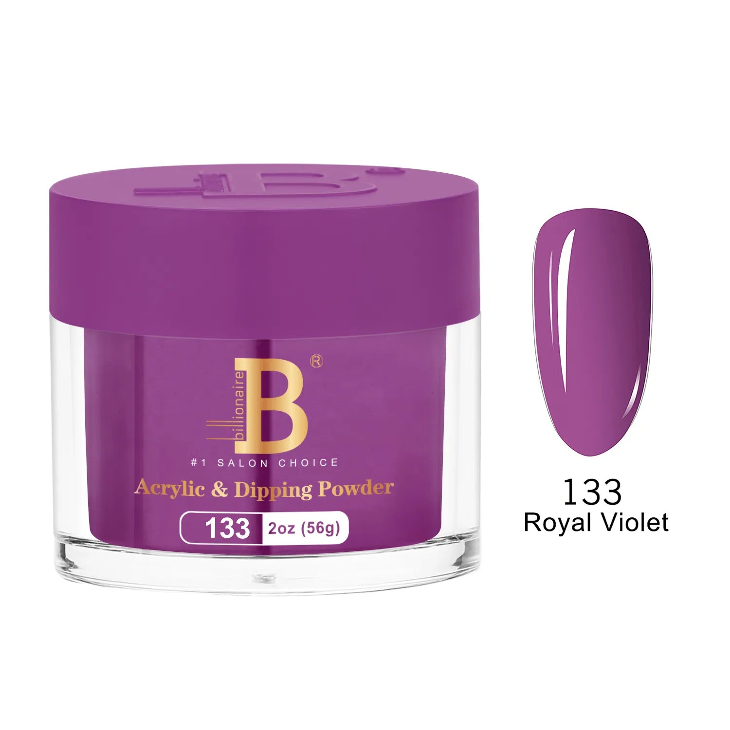 Billionaire - Imperial Dip Powder - Royal Violet - #133