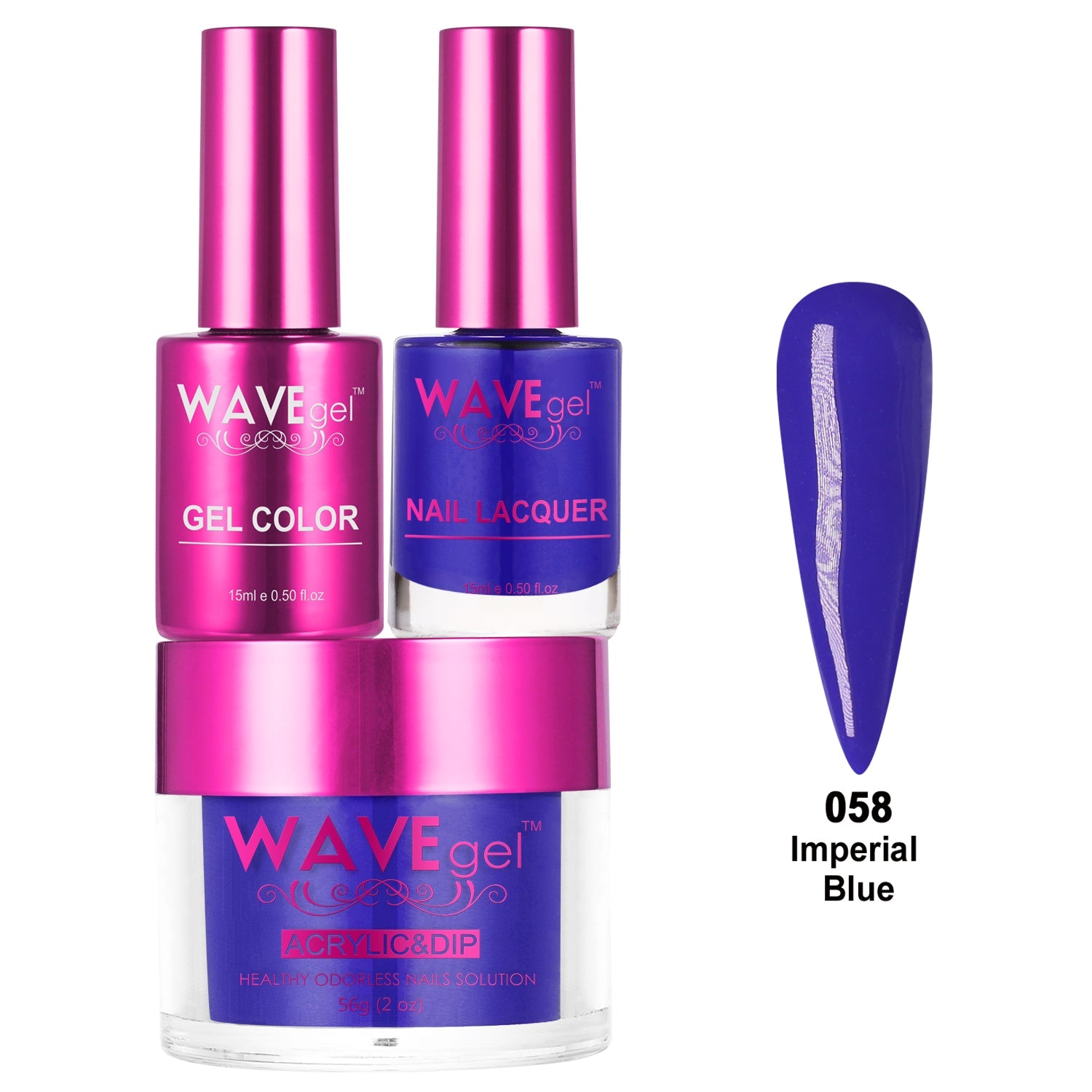 WAVEGEL PRINCESS TRIO WP58 Imperial Blue