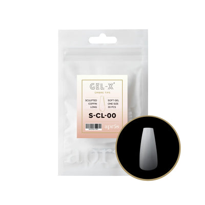 Aprés Gel-X Sculpted Coffin Long Refill Bag (15)