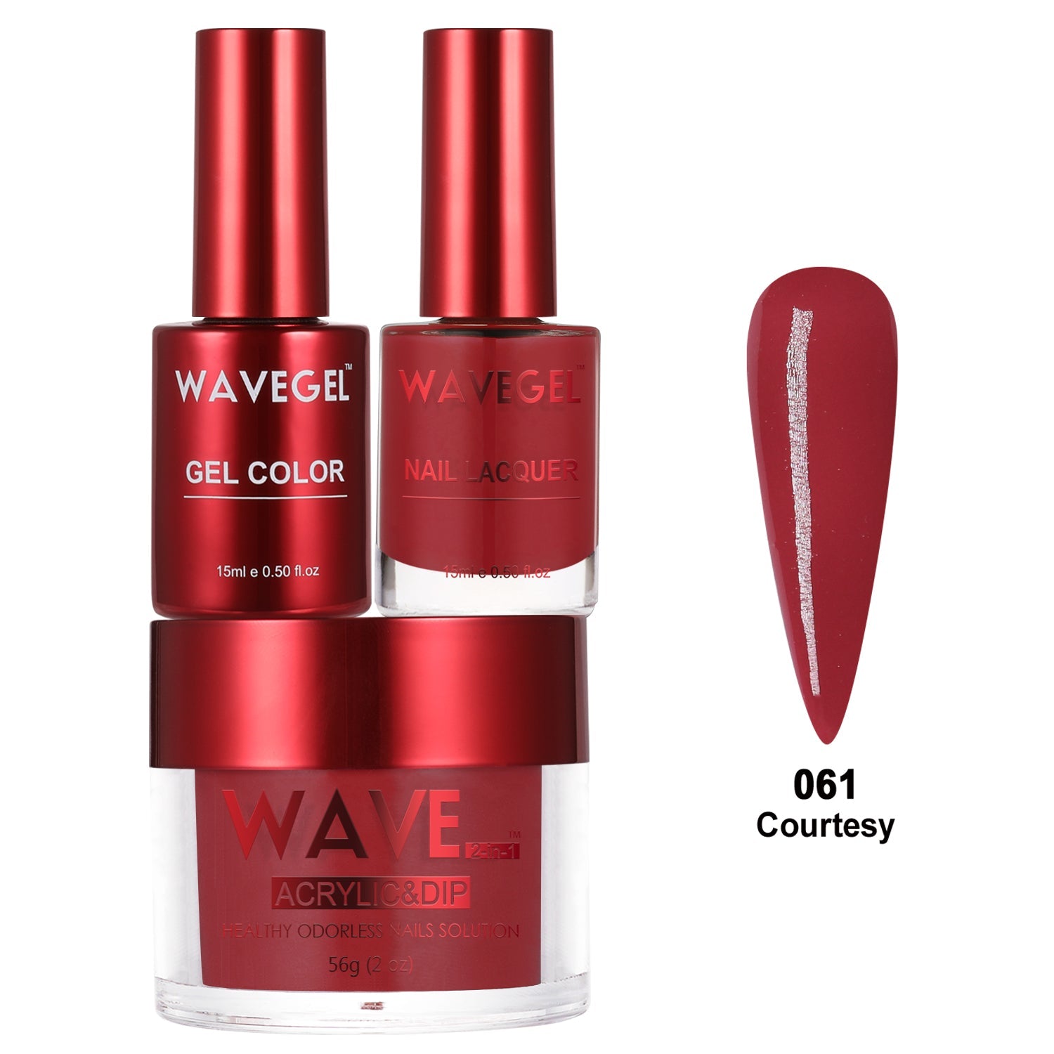 WAVEGEL QUEENS TRIO WQ61 Courtesy