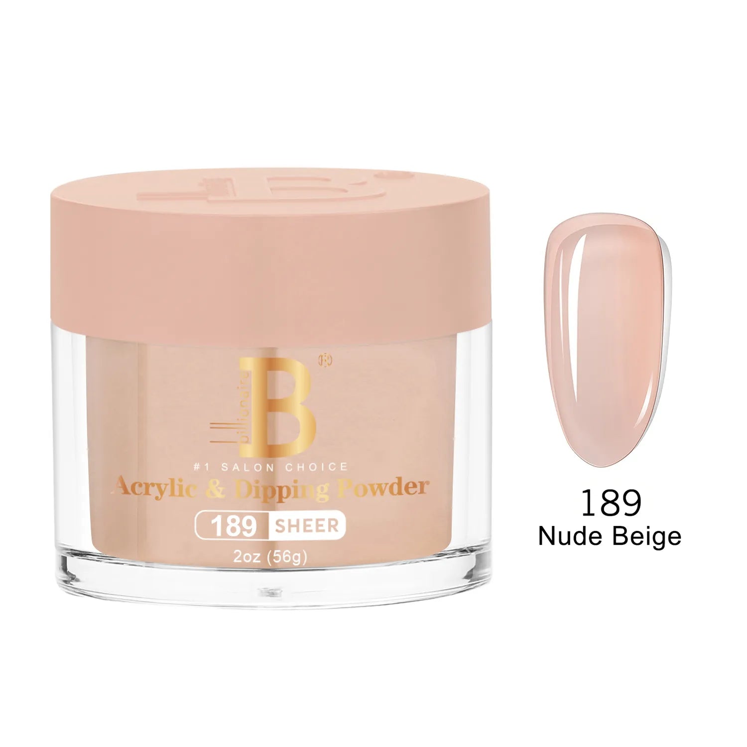 Billionaire - Imperial Dip Powder - Nude Beige - #189