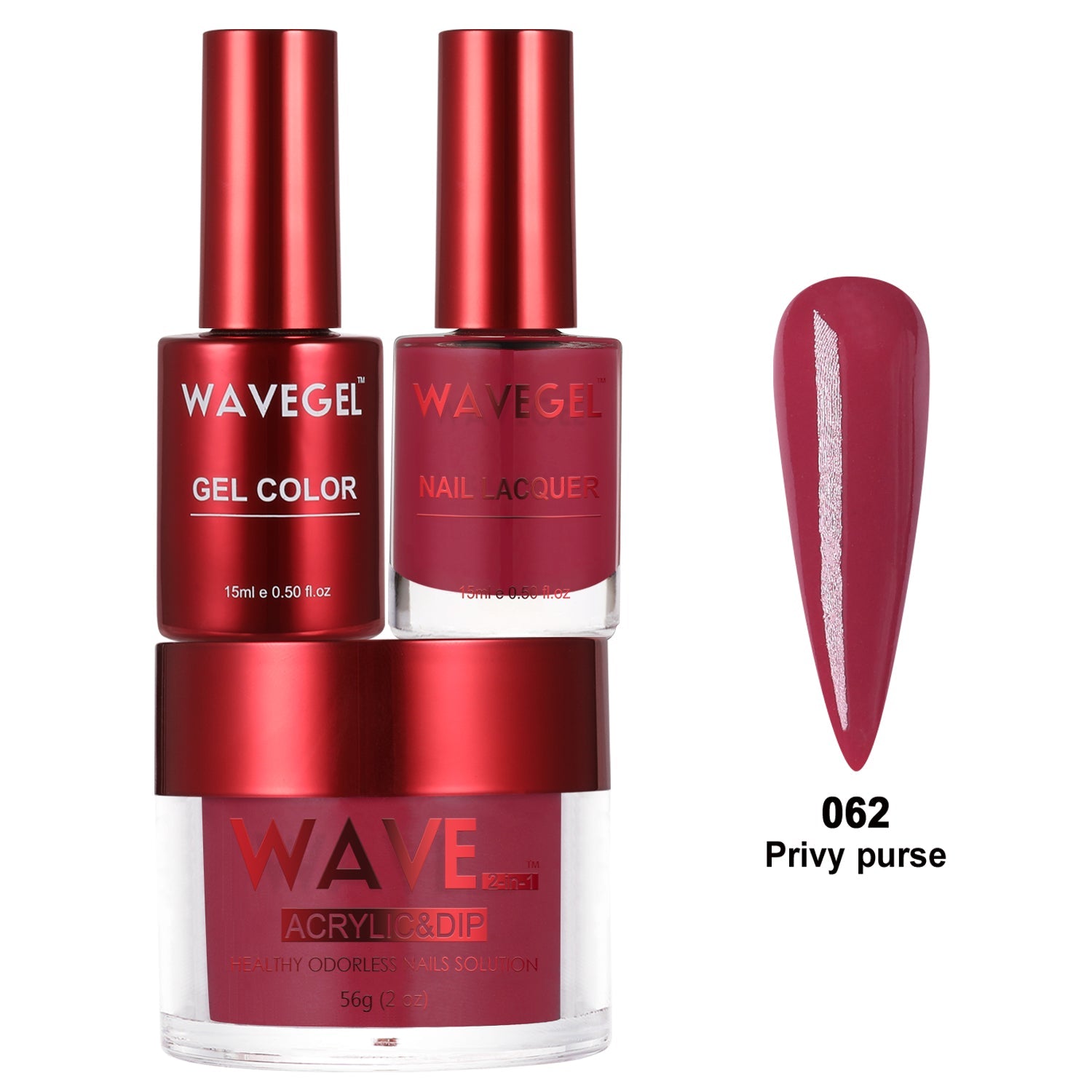 WAVEGEL QUEENS TRIO WQ62 Privy purse
