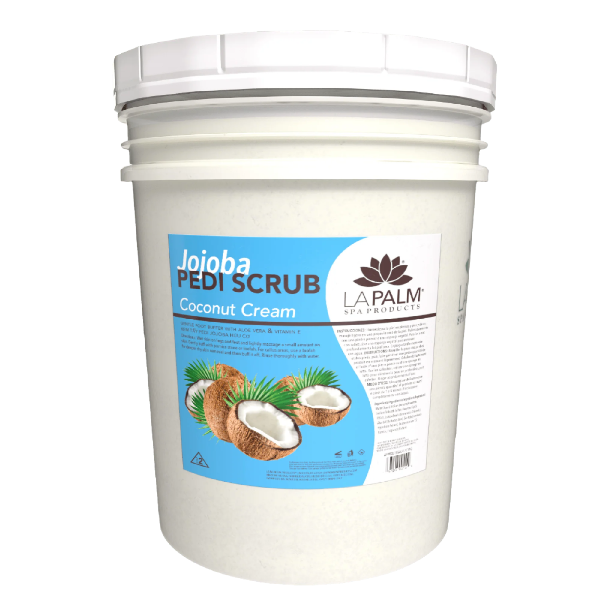 Jojoba Pedi Scrub Coconut Cream