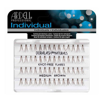 Ardell KNOT-FREE INDIVIDUALS - MEDIUM (BROWN) Eyelashes
