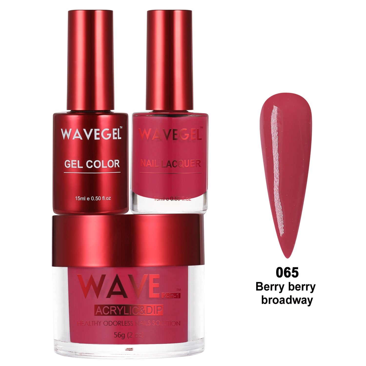 WAVEGEL QUEENS TRIO WQ65 Berry berry broadway