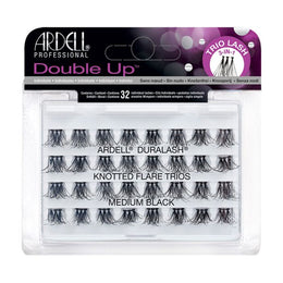 Ardell DOUBLE UP KNOTTED FLARE TRIO INDIVIDUALS - MEDIUM Eyelashes