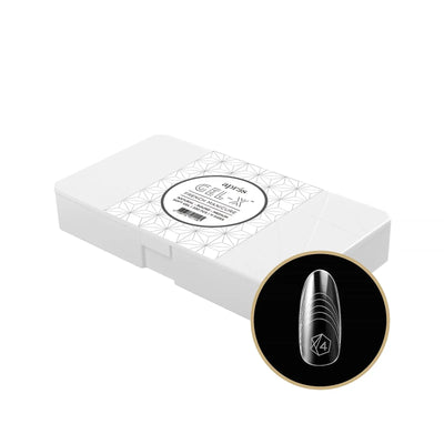 Aprés French Gel-X French Round Medium Box of Tips