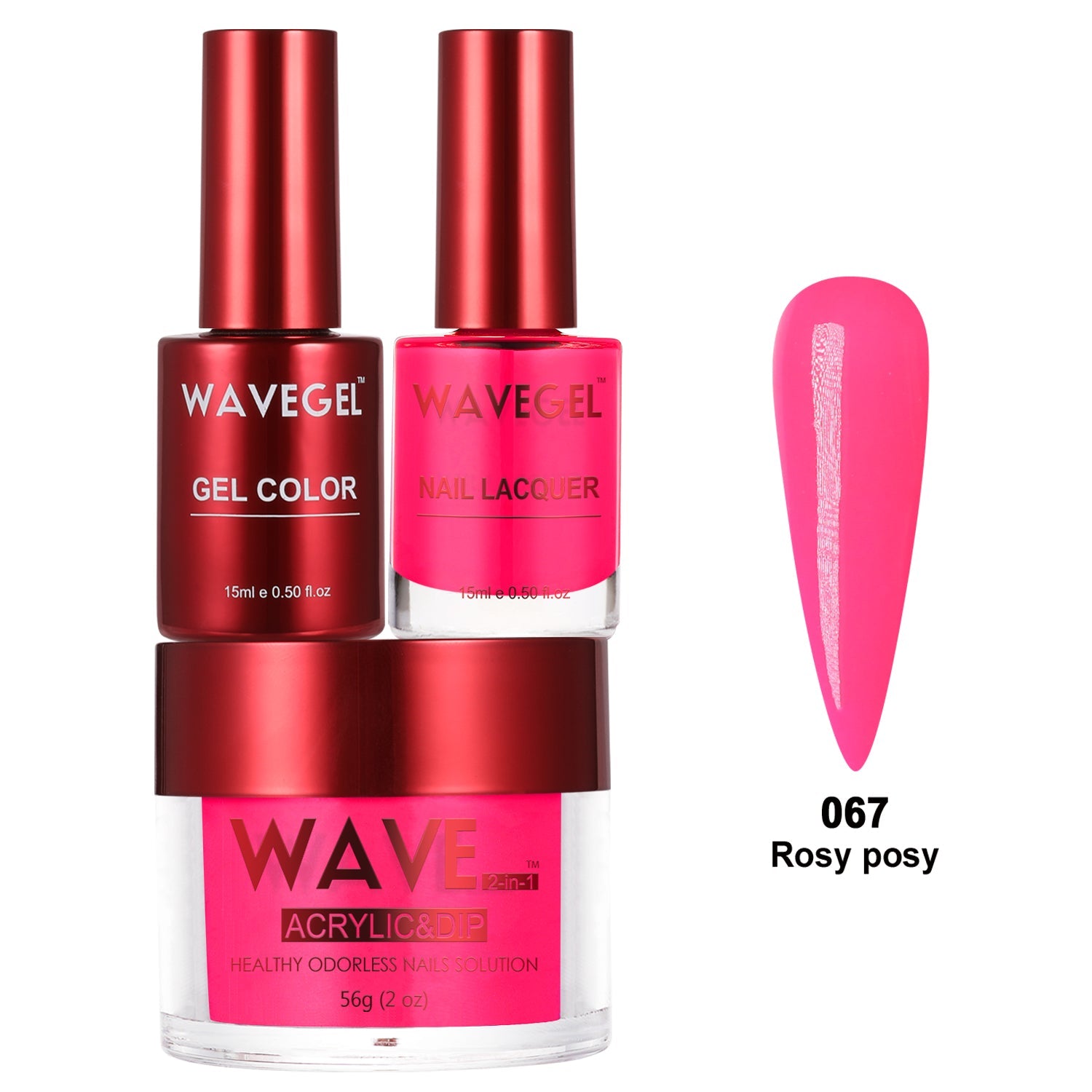 WAVEGEL QUEENS TRIO WQ67 Rosy posy