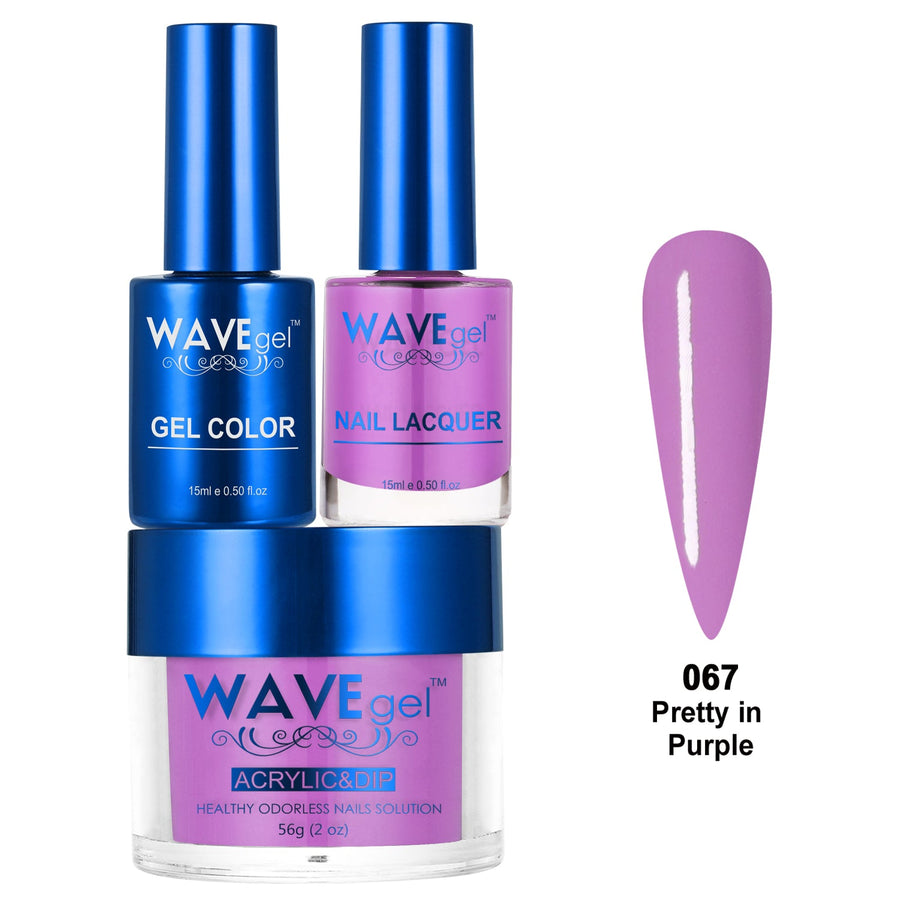 WAVEGEL ROYAL TRIO WR67 Pretty in Purple