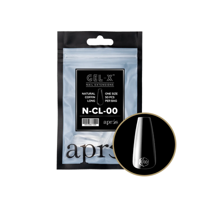 Aprés Gel-X Natural Coffin Long Refill Bag