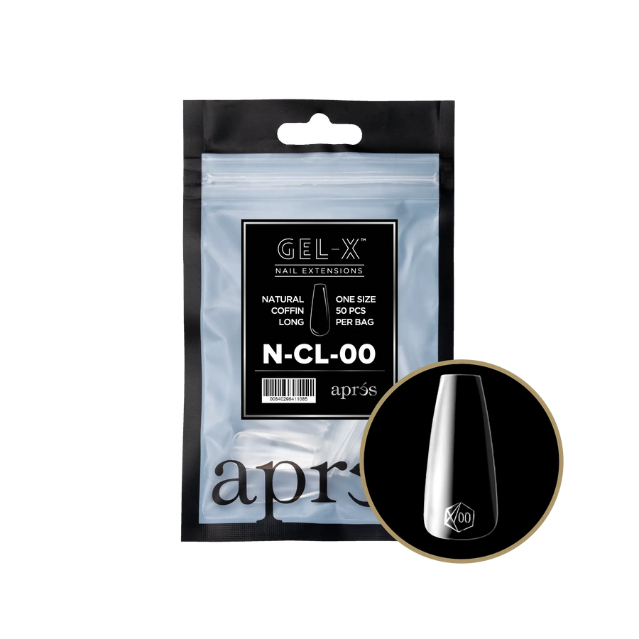 Aprés Gel-X Natural Coffin Long Refill Bag
