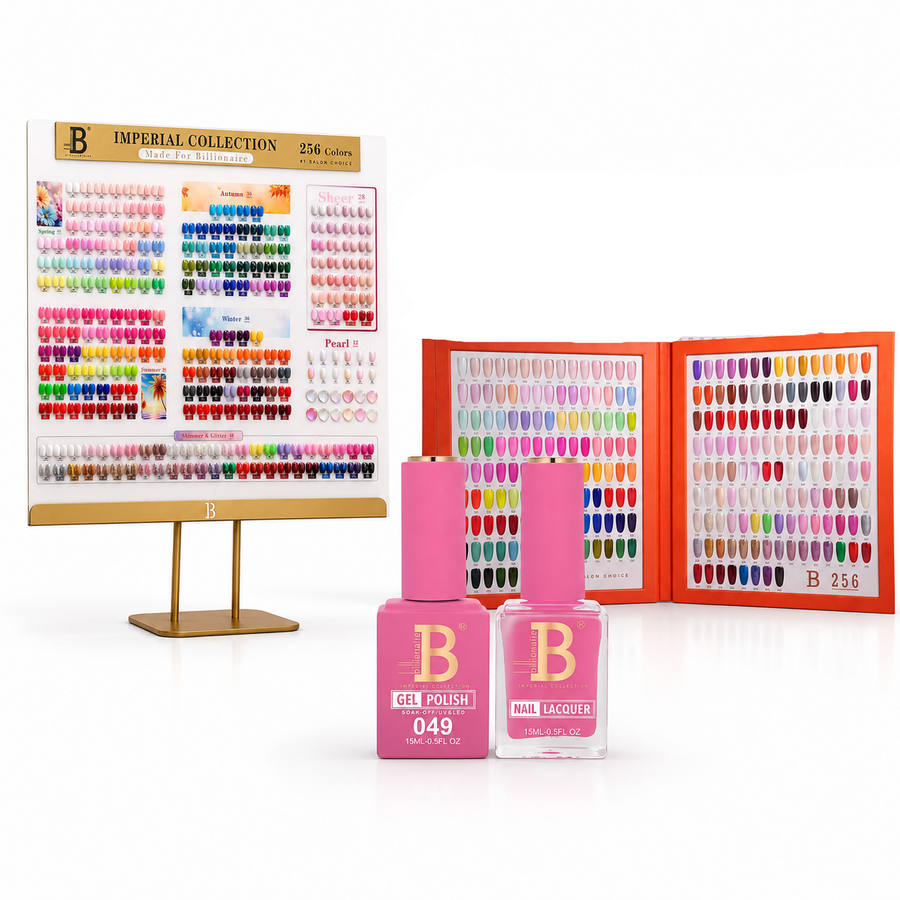 Billionaire Duo Gel & Lacquer - Imperial Collection Full Set 256 Colors