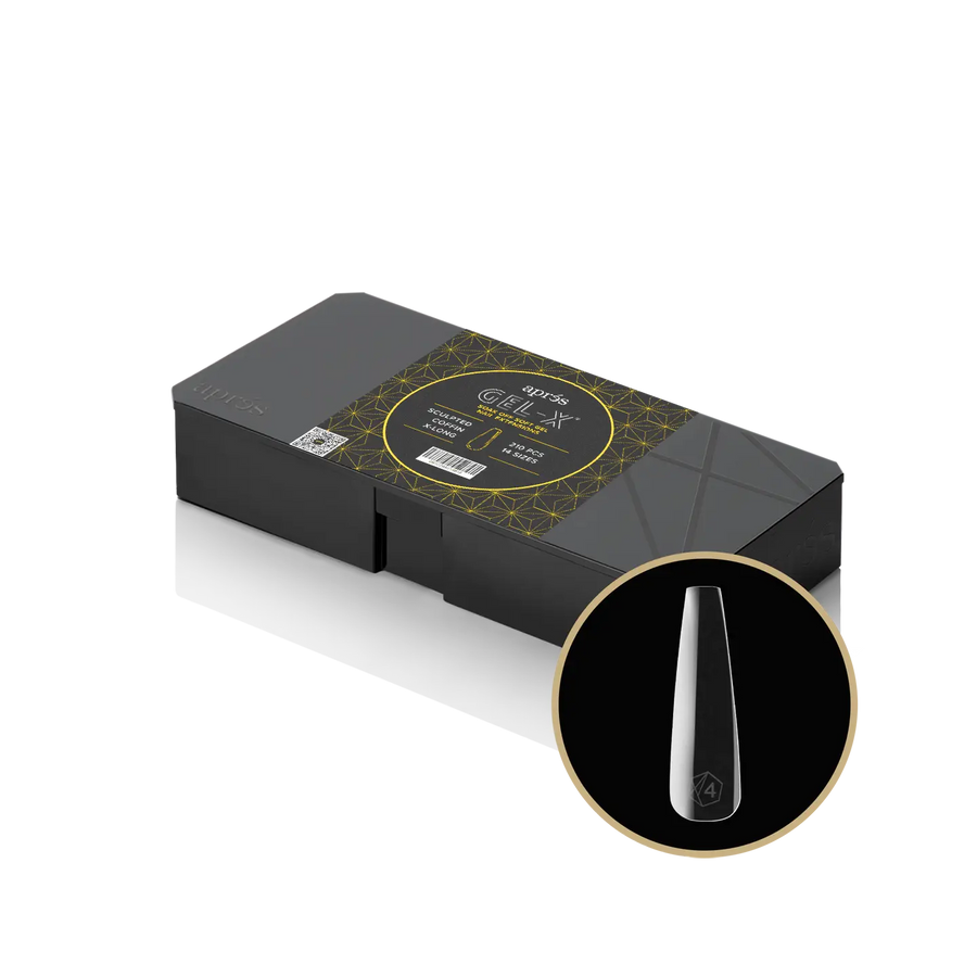 Aprés Gel-X Sculpted Coffin X-Long Box of Tips