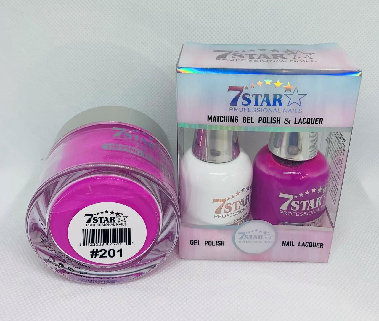 7 Star Gel & Lacquer Duo #201