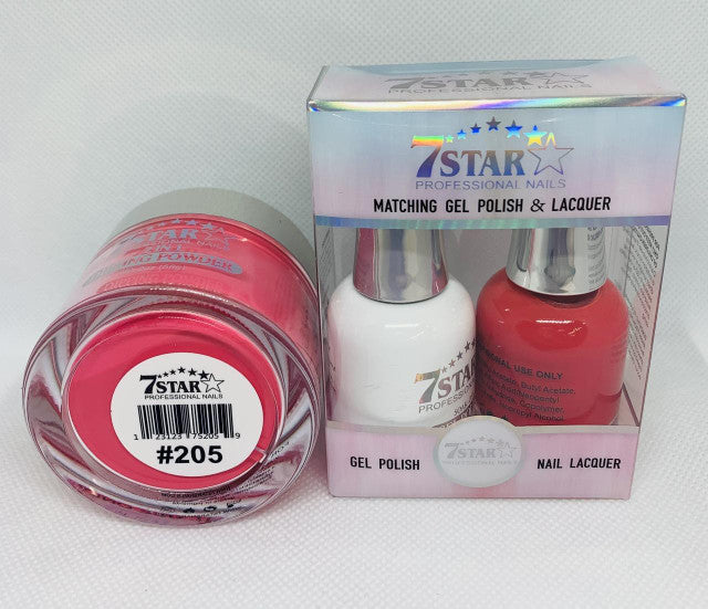 7 Star Gel & Lacquer Duo #205