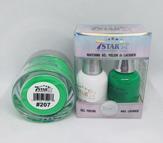 7 Star Gel & Lacquer Duo #207