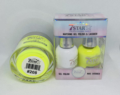 7 Star Gel Lacquer Duo & Dip #208