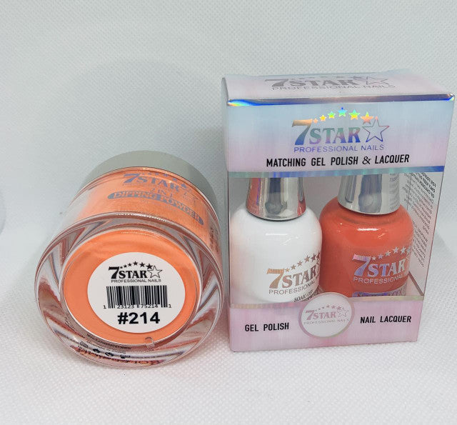 7 Star Gel & Lacquer Duo #214