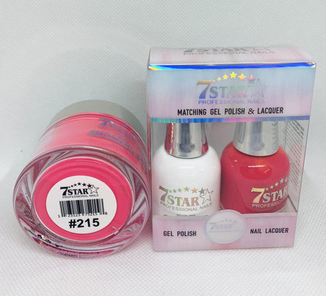 7 Star Gel & Lacquer Duo #215