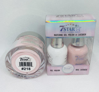 7 Star Gel & Lacquer Duo #218