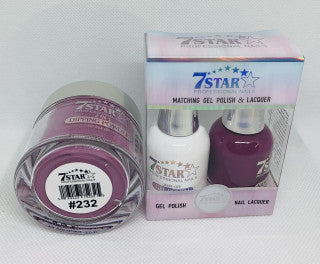 7 Star Gel & Lacquer Duo #232