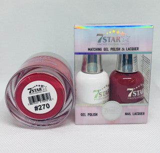 7 Star Gel & Lacquer Duo #270