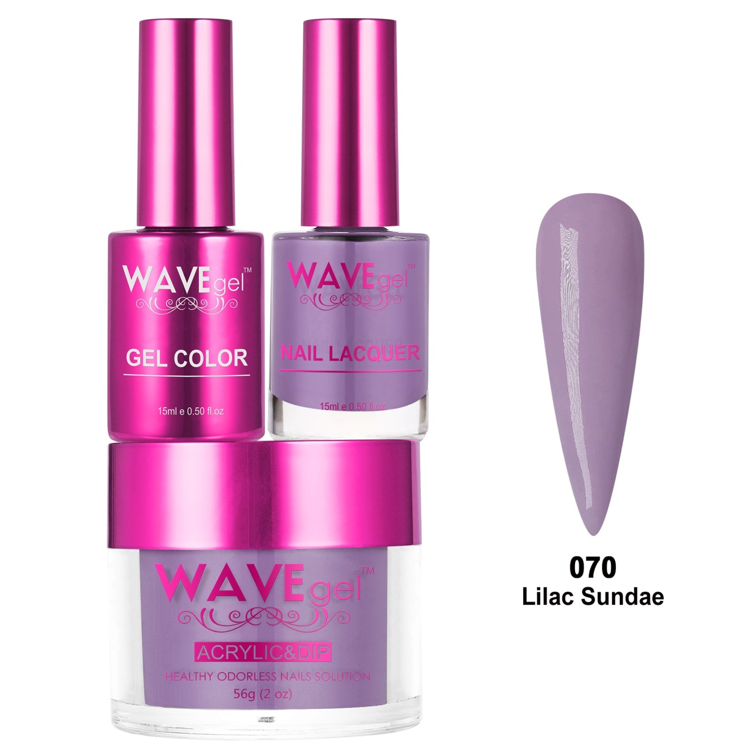 WAVEGEL PRINCESS TRIO WP70 Lilac Sundae