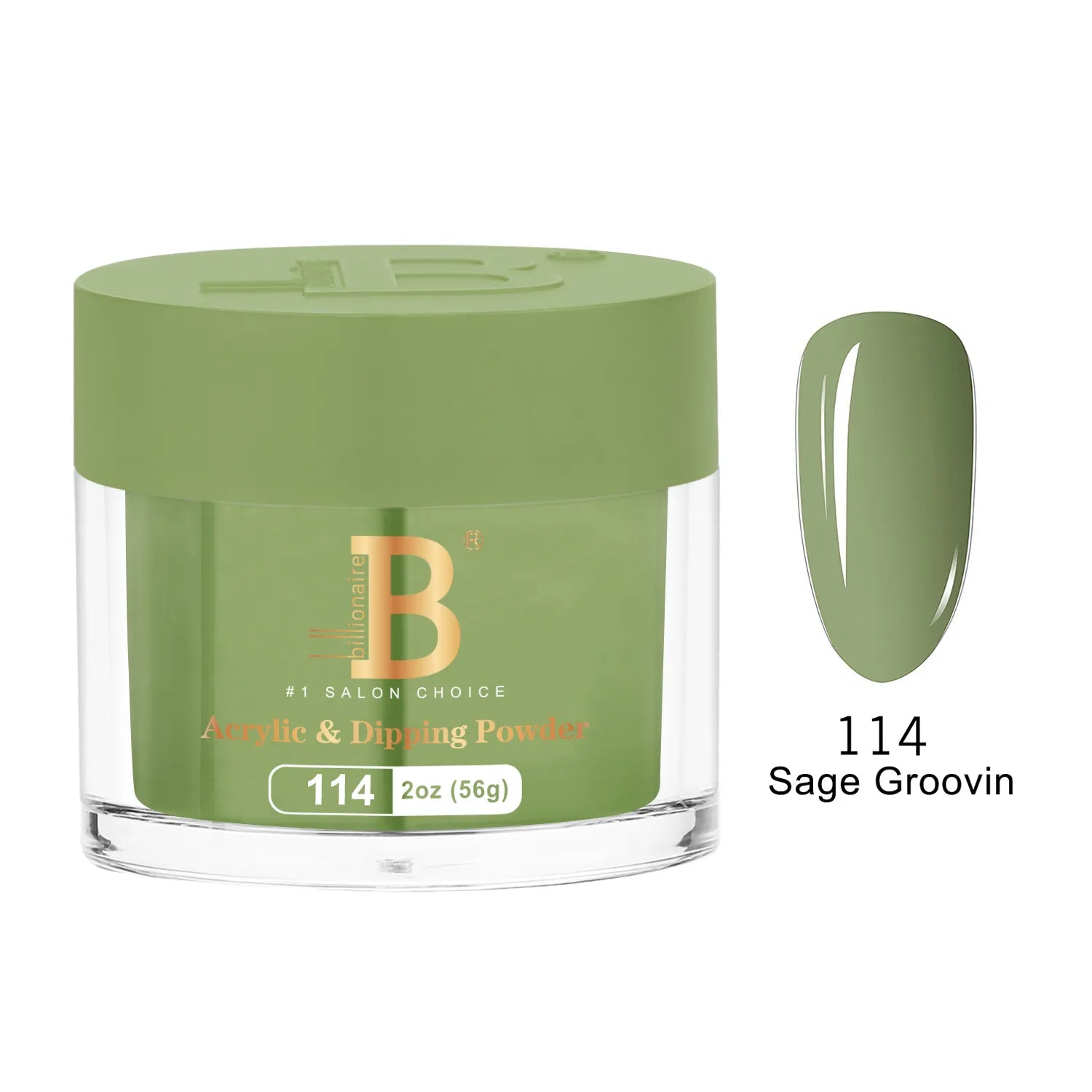 Billionaire - Imperial Dip Powder - Sage Groovin - #114