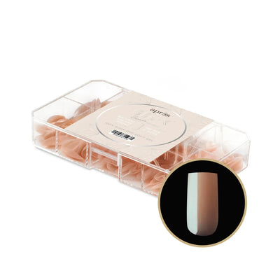 Aprés Gel-X Natural Square Short Box of Tips (5)