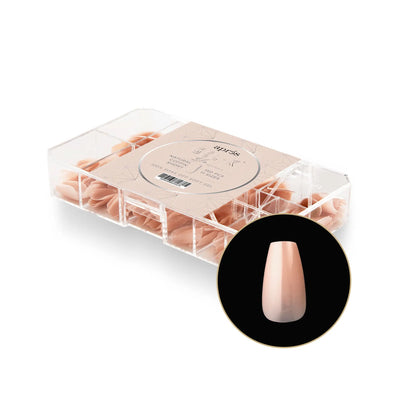 Aprés Gel-X Natural Coffin Short Box of Tips (7)